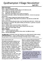 130401a5 Quidhampton Village Newsletter April 2013
