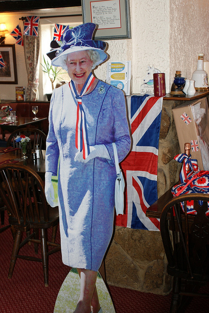The Queen at the White Horse